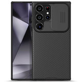 Калъф с Плъзгач за Камера за Samsung S24 Plus, Nillkin CamShield Case, Черен (5)