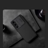 Калъф с Плъзгач за Камера за Samsung S24 Plus, Nillkin CamShield Case, Черен (4)