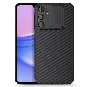 Калъф с Плъзгач за Камера за Samsung A55, Nillkin CamShield Case, Черен