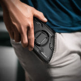 Magsafe Противоударен Калъф за Samsung S24 Plus, Supcase Iblsn Mag ArmorBox, Черен (8)
