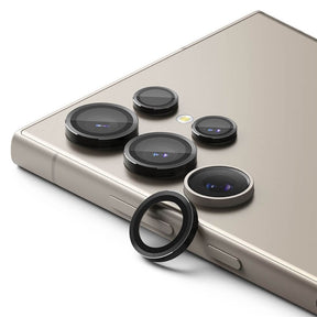 Протектор за Камерата на Samsung S24 Ultra, Ringke Cam Lens Frame Glass 2бр., Черен