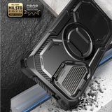 Magsafe Противоударен Калъф за Samsung S24 Ultra, Supcase Iblsn Mag ArmorBox, Черен (3)