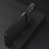 Калъф с Плъзгач за Камера за Samsung A15, Nillkin CamShield Case, Черен (7)