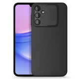 Калъф с Плъзгач за Камера за Samsung A15, Nillkin CamShield Case, Черен