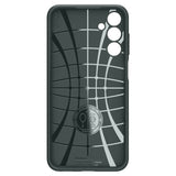 Противоударен Силиконов Калъф за Samsung A15, Spigen Liquid Air Case, Зелен (3)