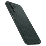 Противоударен Силиконов Калъф за Samsung A15, Spigen Liquid Air Case, Зелен (7)