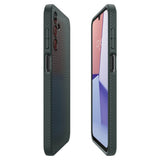 Противоударен Силиконов Калъф за Samsung A15, Spigen Liquid Air Case, Зелен (6)