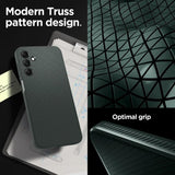 Противоударен Силиконов Калъф за Samsung A15, Spigen Liquid Air Case, Зелен (11)