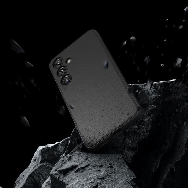 Противоударен Силиконов Калъф за Samsung S24, Ringke Onyx Case, Черен (10)