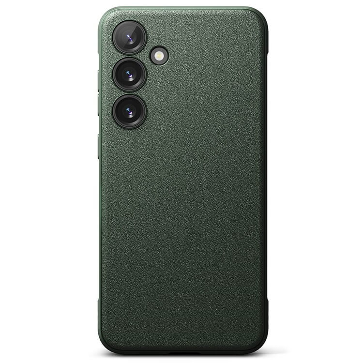 Противоударен Силиконов Калъф за Samsung S24, Ringke Onyx Case, Зелен (3)