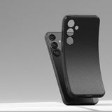 Противоударен Силиконов Калъф за Samsung S24, Ringke Onyx Case, Черен (5)