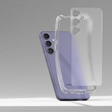 Матов Калъф за Samsung S24, Ringke Fusion Matte Case, Прозрачен (5)