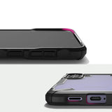 Противоударен Хибриден Калъф за Samsung S24, Ringke Fusion X Case, Черен (4)