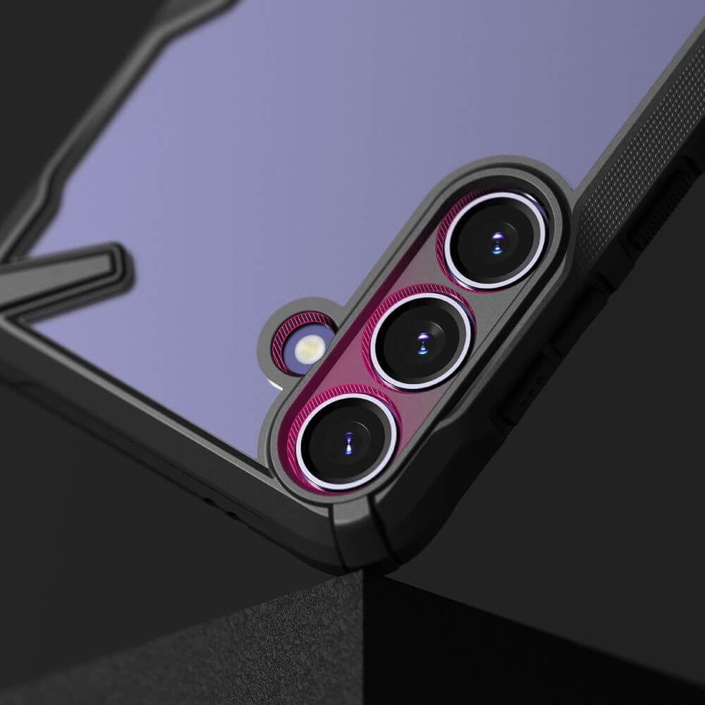 Противоударен Хибриден Калъф за Samsung S24, Ringke Fusion X Case, Черен (8)