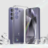Противоударен Хибриден Калъф за Samsung S24, Ringke Fusion Case, Прозрачен (5)