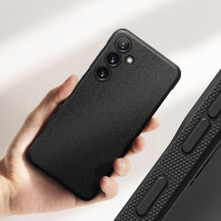 Противоударен Силиконов Калъф за Samsung S24 Plus, Ringke Onyx Case, Черен (7)