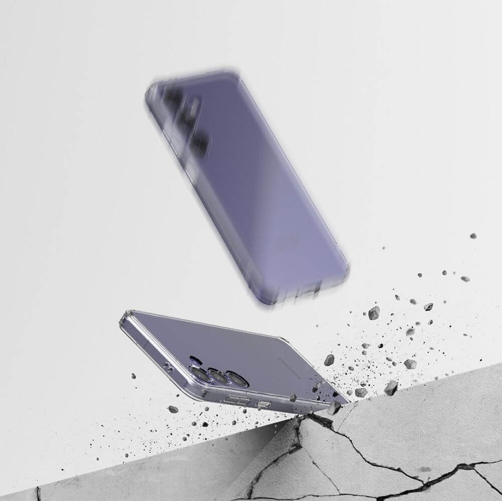 Противоударен Хибриден Калъф за Samsung S24 Plus, Ringke Fusion Case, Прозрачен (4)