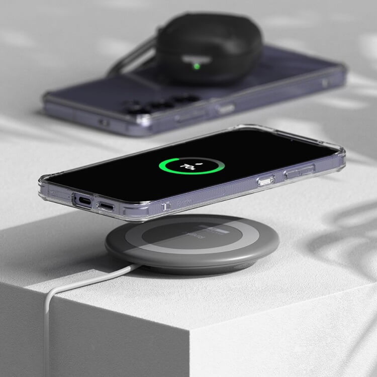 Противоударен Хибриден Калъф за Samsung S24 Plus, Ringke Fusion Case, Прозрачен (9)