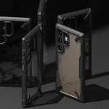 Противоударен Хибриден Калъф за Samsung S24 Ultra, Ringke Fusion X Case, Черен (9)