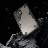 Противоударен Хибриден Калъф за Samsung S24 Ultra, Ringke Fusion X Case, Черен (8)