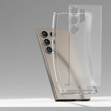 Матов Калъф за Samsung S24 Ultra, Ringke Fusion Matte Case, Прозрачен (6)