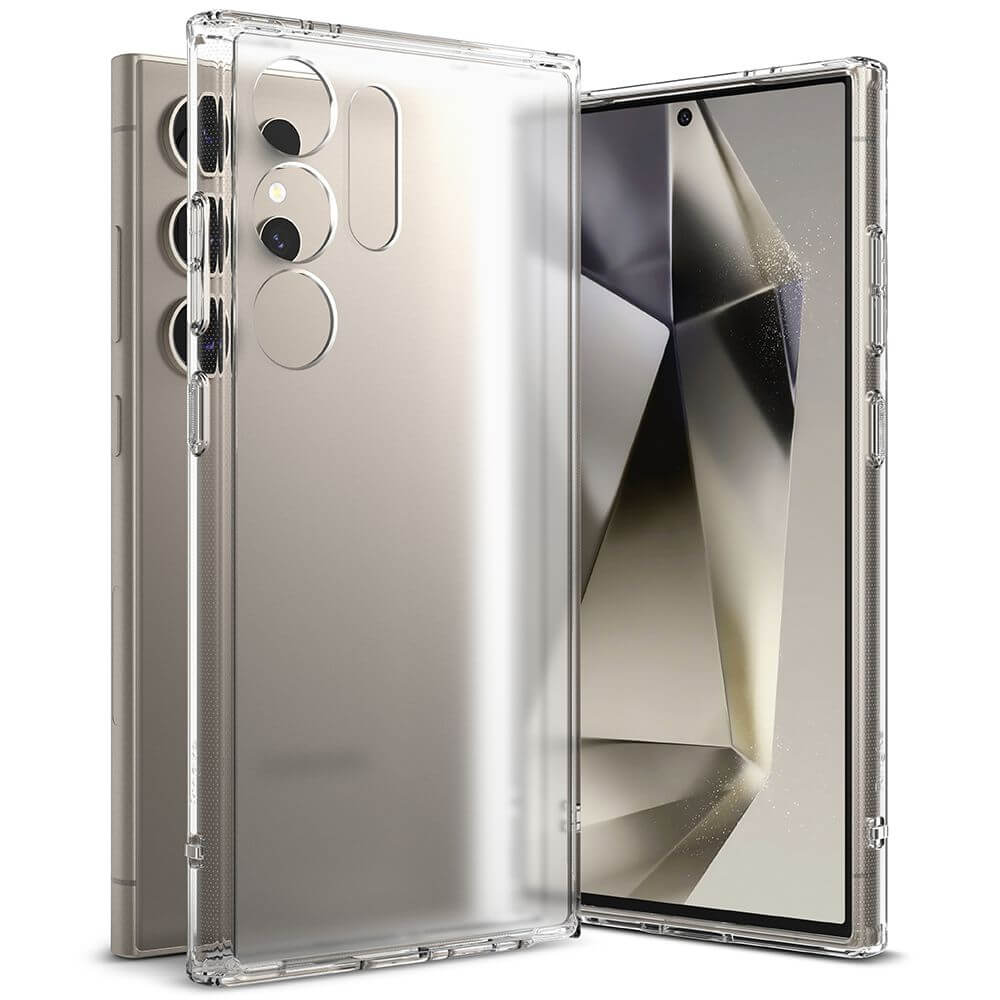 Матов Калъф за Samsung S24 Ultra, Ringke Fusion Matte Case, Прозрачен