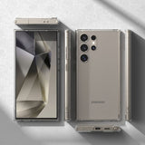 Матов Калъф за Samsung S24 Ultra, Ringke Fusion Matte Case, Прозрачен (7)