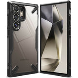 Противоударен Хибриден Калъф за Samsung S24 Ultra, Ringke Fusion X Case, Черен (2)