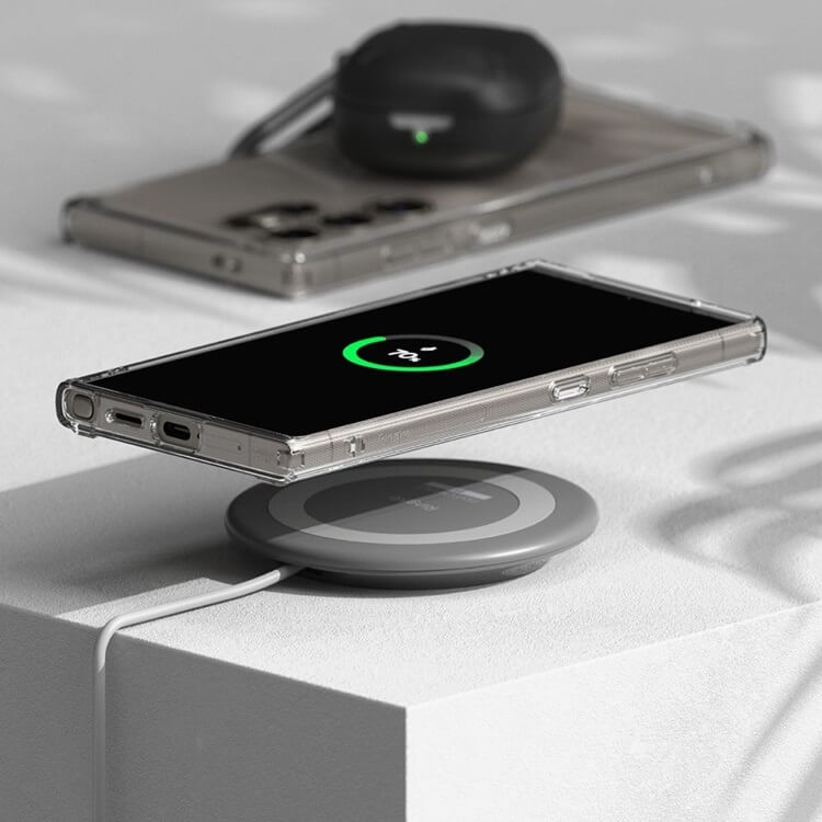 Матов Калъф за Samsung S24 Ultra, Ringke Fusion Matte Case, Прозрачен (9)