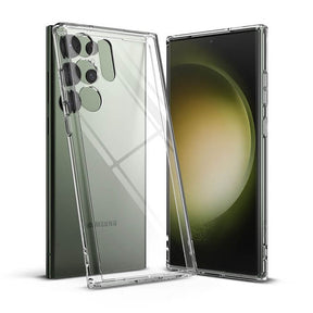 Противоударен Хибриден Калъф за Samsung S24 Ultra, Ringke Fusion Case, Прозрачен