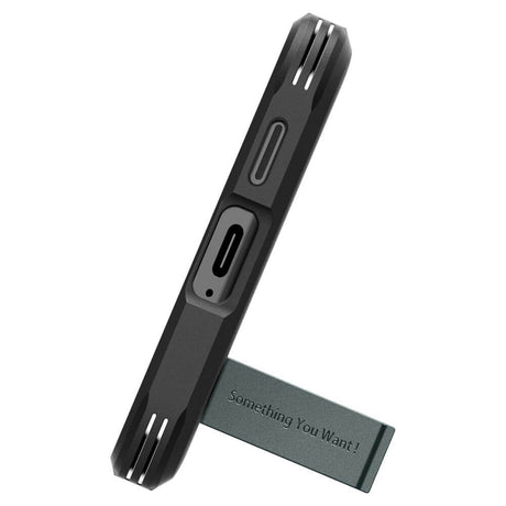 Противоударен Хибриден Калъф за Samsung S24, Spigen Tough Armor Case, Зелен (8)