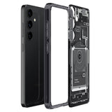 Хибриден Калъф за Samsung S24, Spigen Zero One Ultra Hybrid Case, Черен (7)