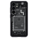 Хибриден Калъф за Samsung S24, Spigen Zero One Ultra Hybrid Case, Черен (2)