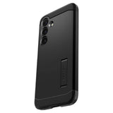 Противоударен Хибриден Калъф за Samsung S24, Spigen Tough Armor Case, Черен (6)