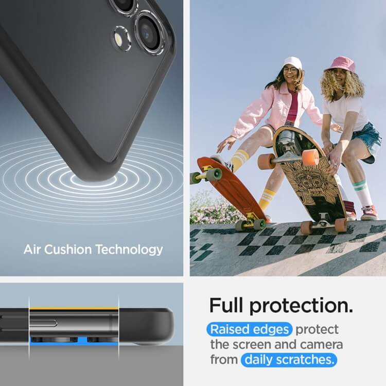 Противоударен Хибриден Калъф за Samsung S24, Spigen Ultra Hybrid Case, Черен (9)