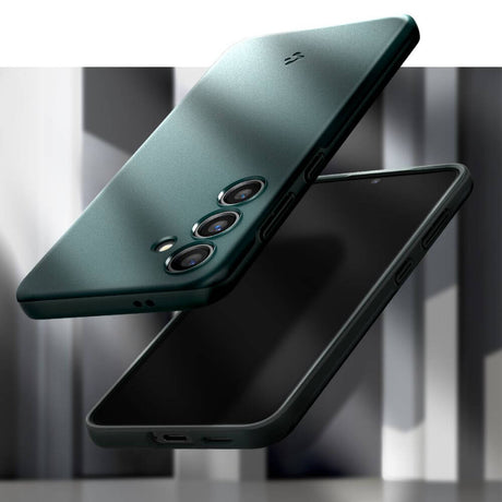 Противоударен Калъф за Samsung S24, Spigen Thin Fit Case, Зелен (6)