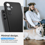 Противоударен Калъф за Samsung S24, Spigen Thin Fit Case, Черен (7)
