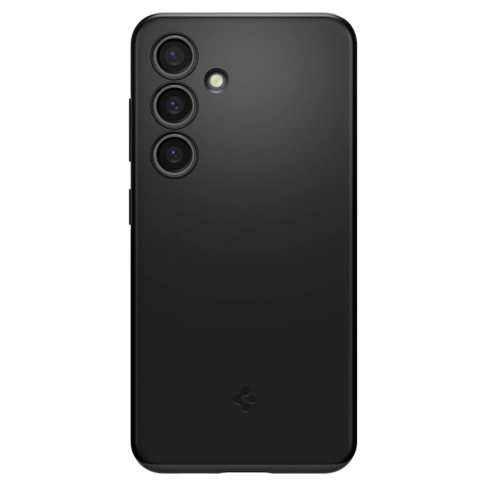 Противоударен Калъф за Samsung S24, Spigen Thin Fit Case, Черен (2)