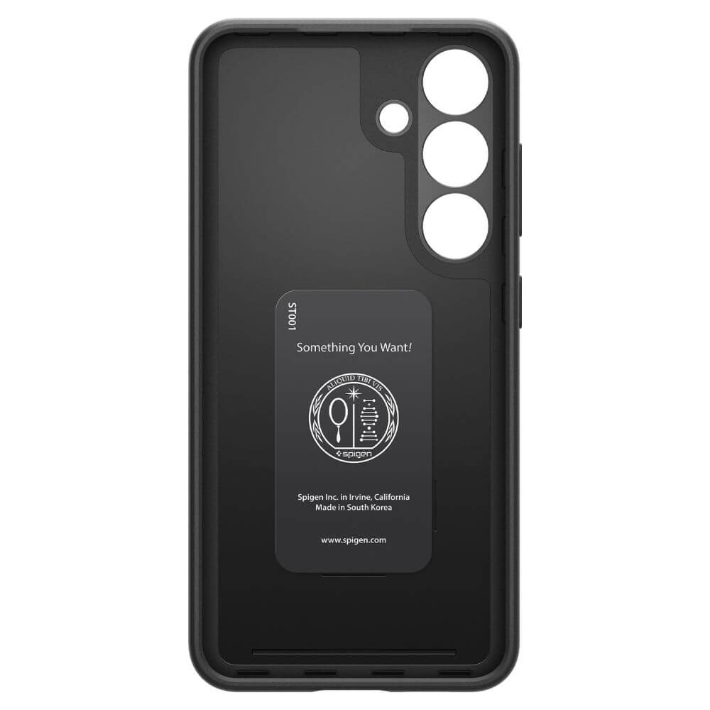 Противоударен Калъф за Samsung S24, Spigen Thin Fit Case, Черен (3)