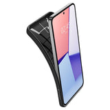Противоударен Силиконов Калъф за Samsung S24, Spigen Liquid Air Case, Черен (6)