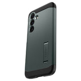 Противоударен Хибриден Калъф за Samsung S24 Plus, Spigen Tough Armor Case, Зелен (5)