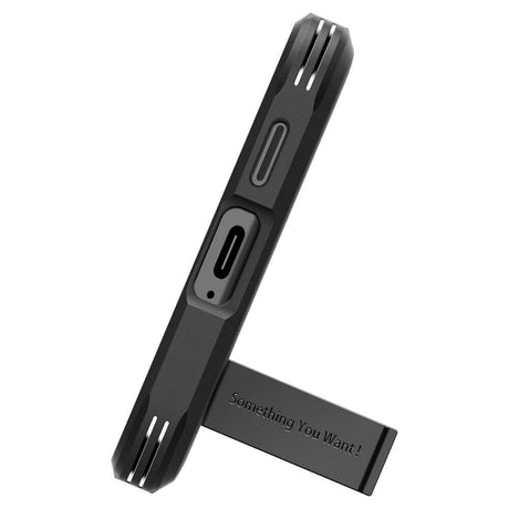 Противоударен Хибриден Калъф за Samsung S24 Plus, Spigen Tough Armor Case, Черен (7)