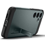 Противоударен Хибриден Калъф за Samsung S24 Plus, Spigen Tough Armor Case, Зелен (4)