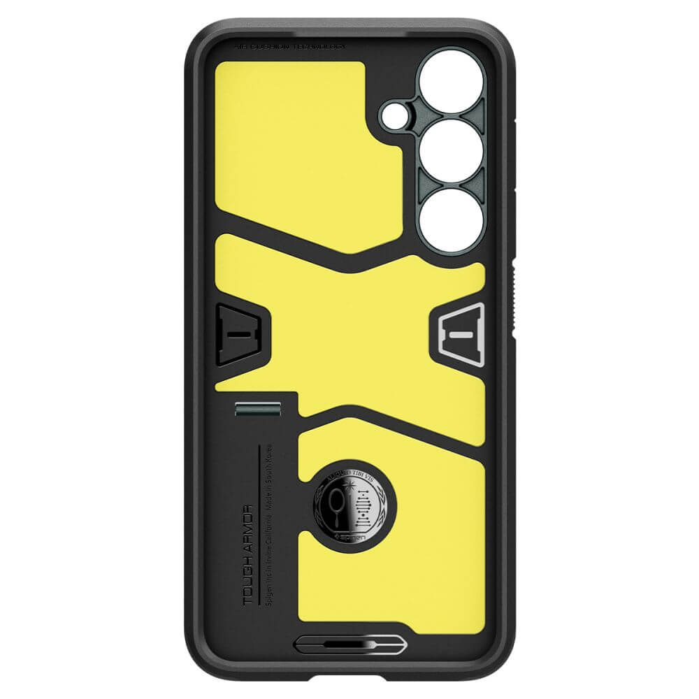Противоударен Хибриден Калъф за Samsung S24 Plus, Spigen Tough Armor Case, Зелен (3)