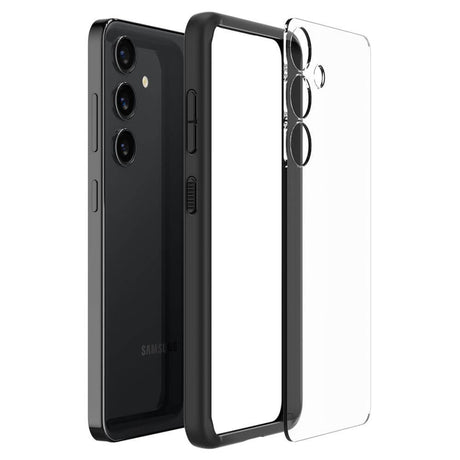 Противоударен Хибриден Калъф за Samsung S24 Plus, Spigen Ultra Hybrid Case, Черен (6)