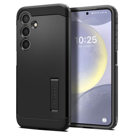 Противоударен Хибриден Калъф за Samsung S24 Plus, Spigen Tough Armor Case, Черен (6)