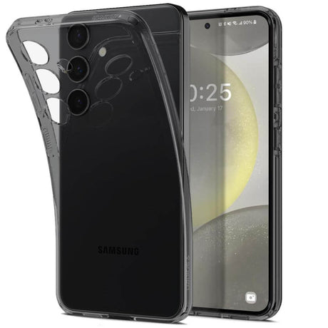 Силиконов Калъф за Samsung S24 Plus, Spigen Liquid Space Crystal Case, Черен
