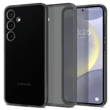 Силиконов Калъф за Samsung S24 Plus, Spigen Liquid Space Crystal Case, Черен (2)