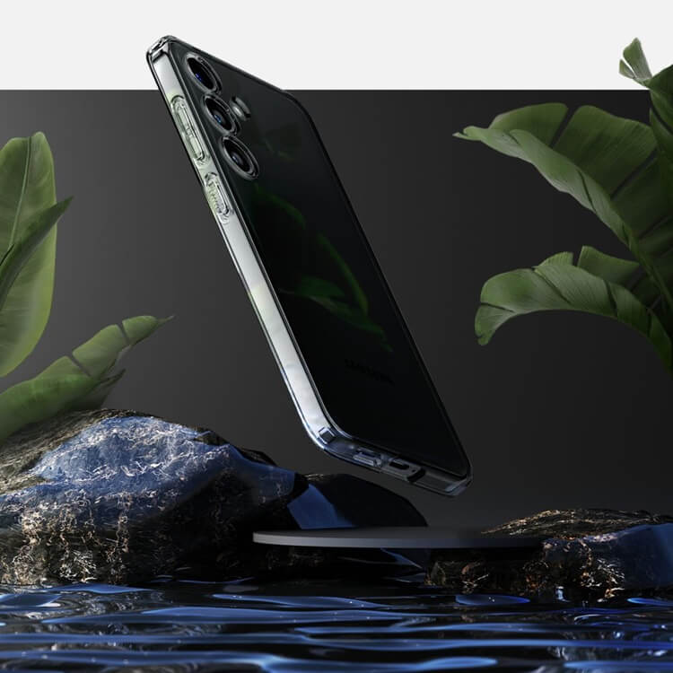 Силиконов Калъф за Samsung S24 Plus, Spigen Liquid Space Crystal Case, Черен (7)