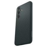 Противоударен Силиконов Калъф за Samsung S24 Plus, Spigen Liquid Air Case, Зелен (2)